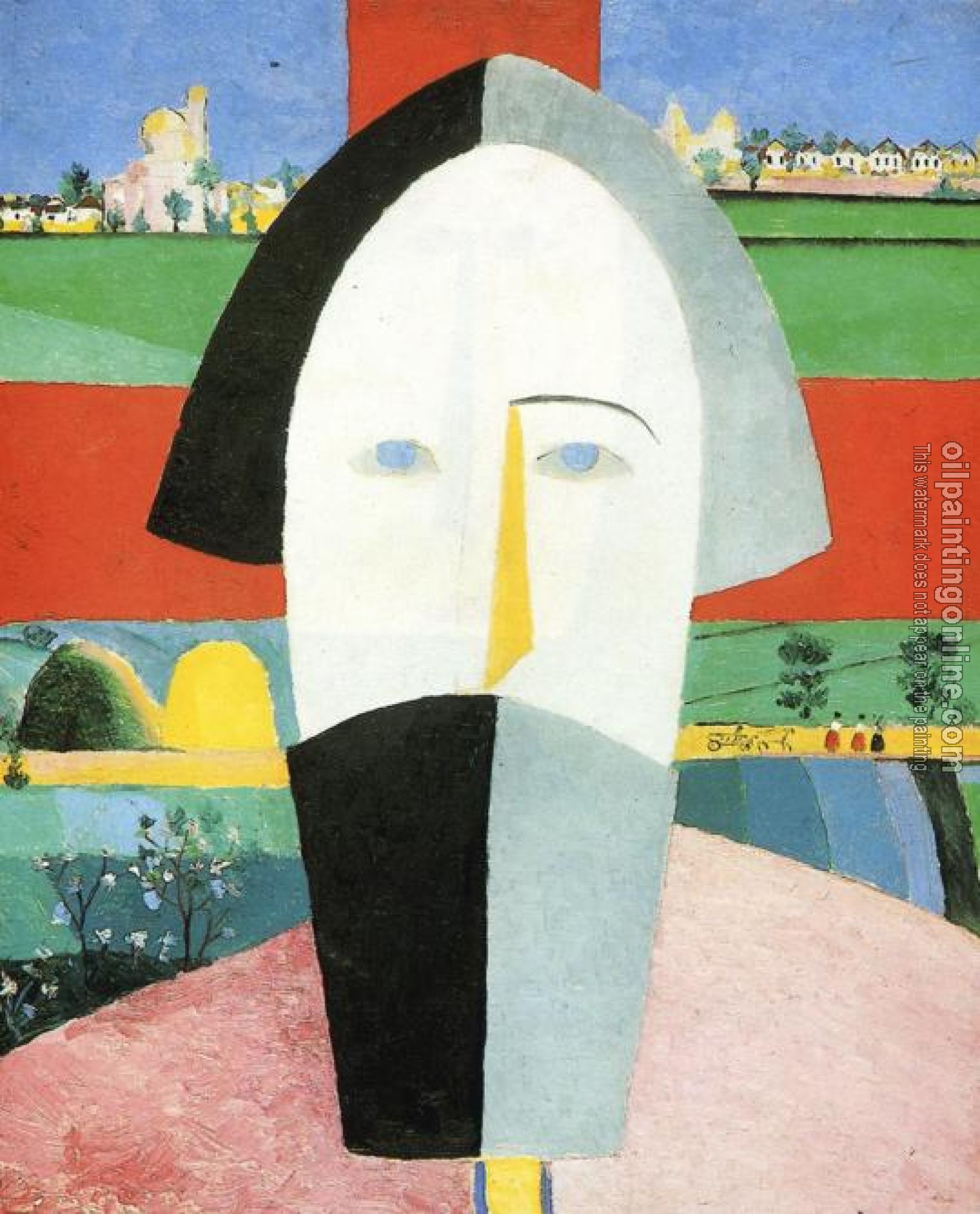 Kazimir Malevich - Head of Peasant